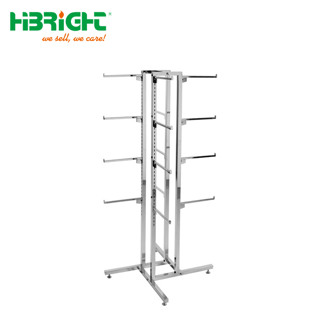 4 Arms Foldable Hanging Clothes Garment Rack