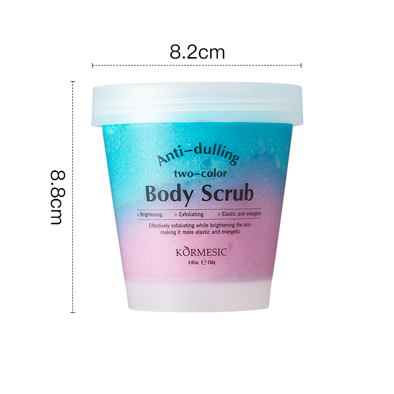 Revitalizing Rose Two-Color Body Scrub for Radiant Skin