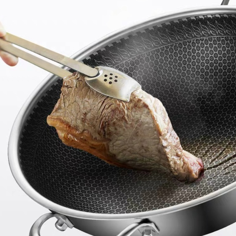 Сковорода вок с антипригарным покрытием Honeycomb, 5.5 л