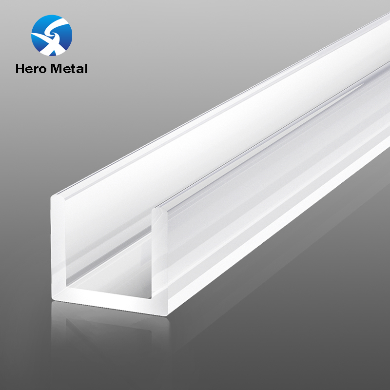 High-Quality Cheap Price Wholesale Stainless Steel F-Shaped Profile for Shower Glass Profile F Shape Strip