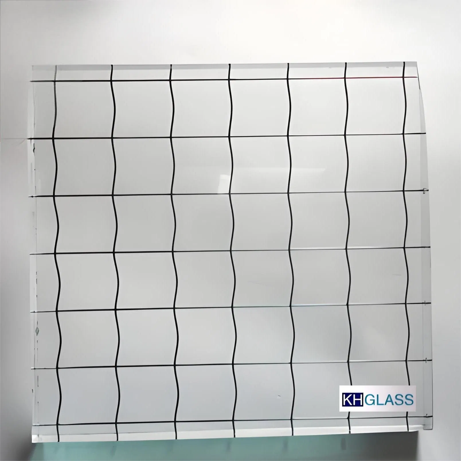 6mm6.5mm Clear Safety Flat Wired Glass for Fireproof Indoor Partition Solutions