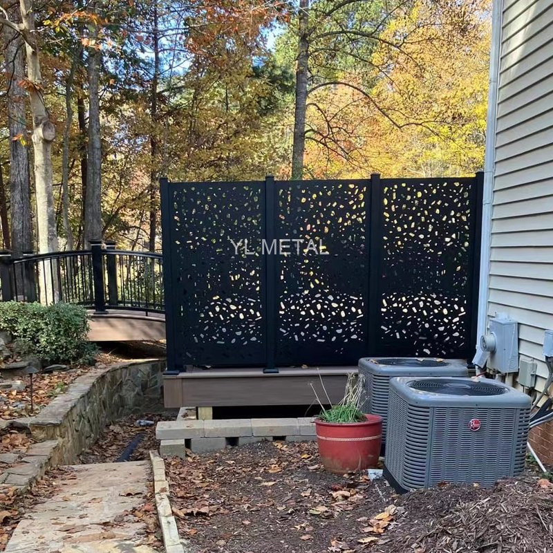 Y L Laser Cut Plate Panels Garden Aluminum Railing Balustrades Balcony Staircase