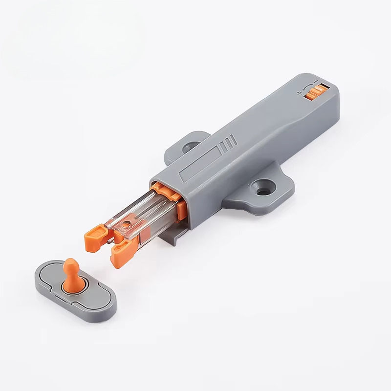 Cabinet Door Rebound Device Push to Open Touch Open Latch Plastic Damper Kitchen Furniture Hardware