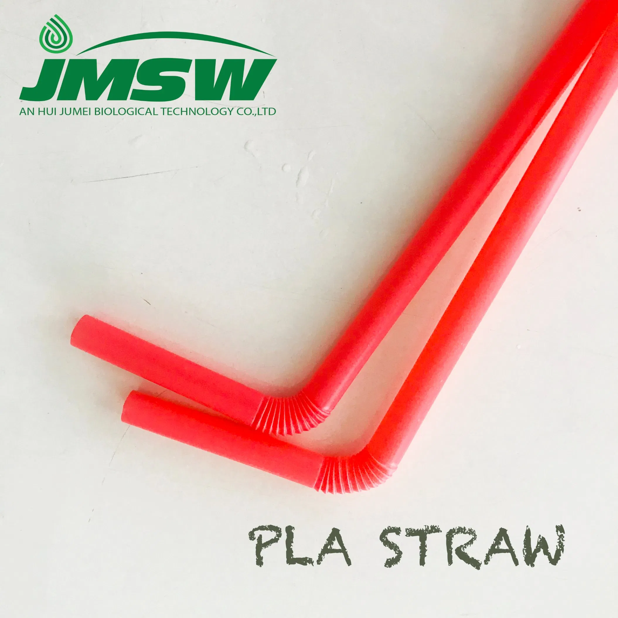 Biodegradable Drinking Straws 300 Pack 100% Compostable Flexible Plant Based Straw for Birthday or Party