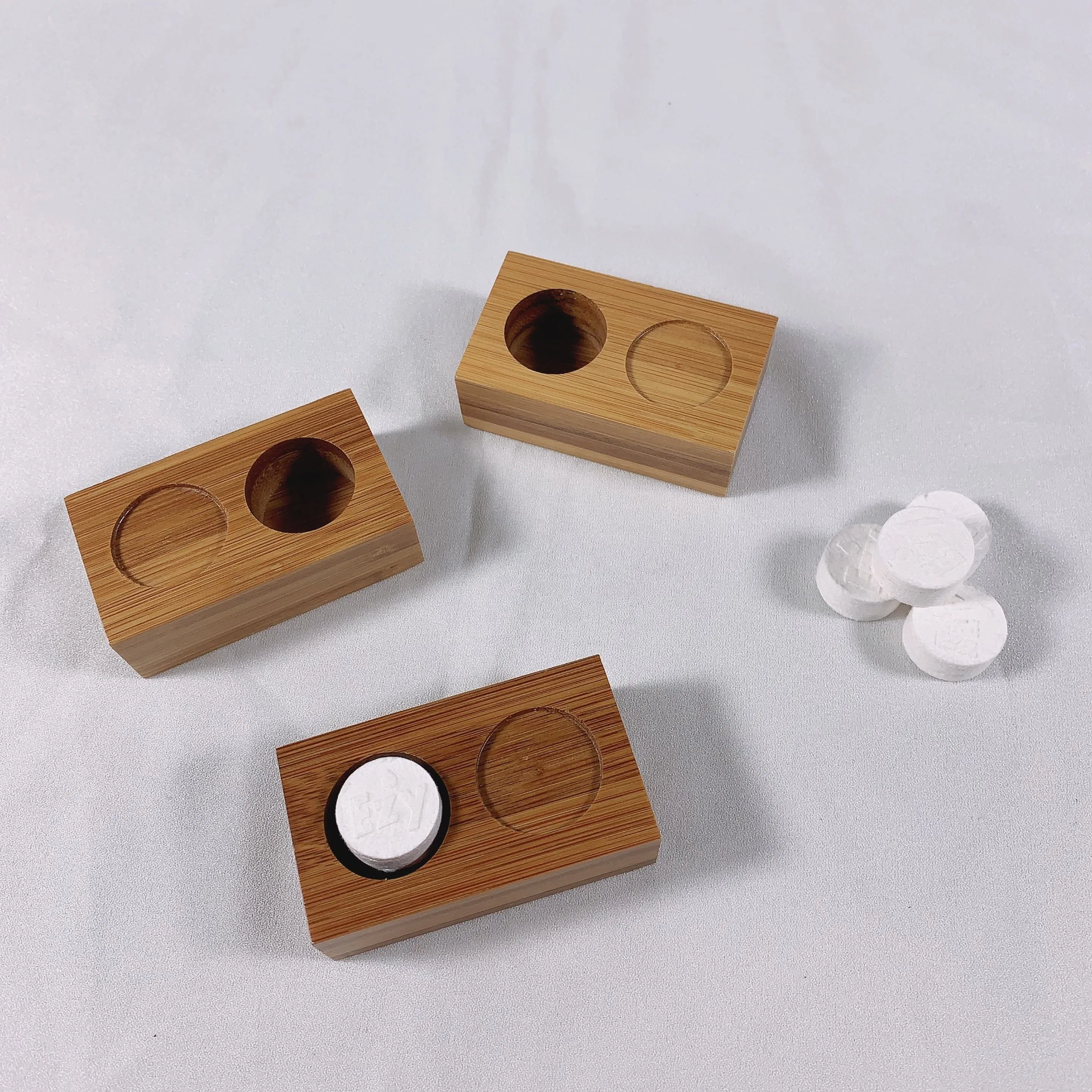 Durable Black Resin Coin Tissue Towels with 2 Holes
