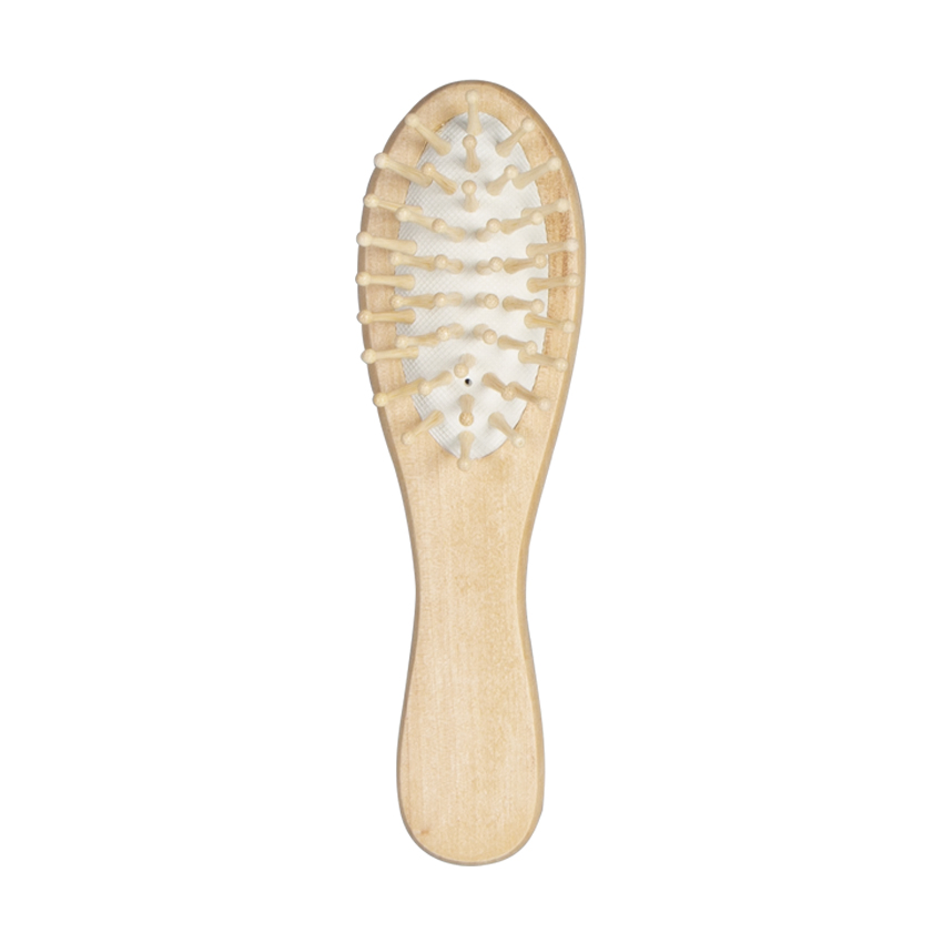 OEM Private Label Pocket Size Hair Comb Natural Wooden Hair Brushes Comb