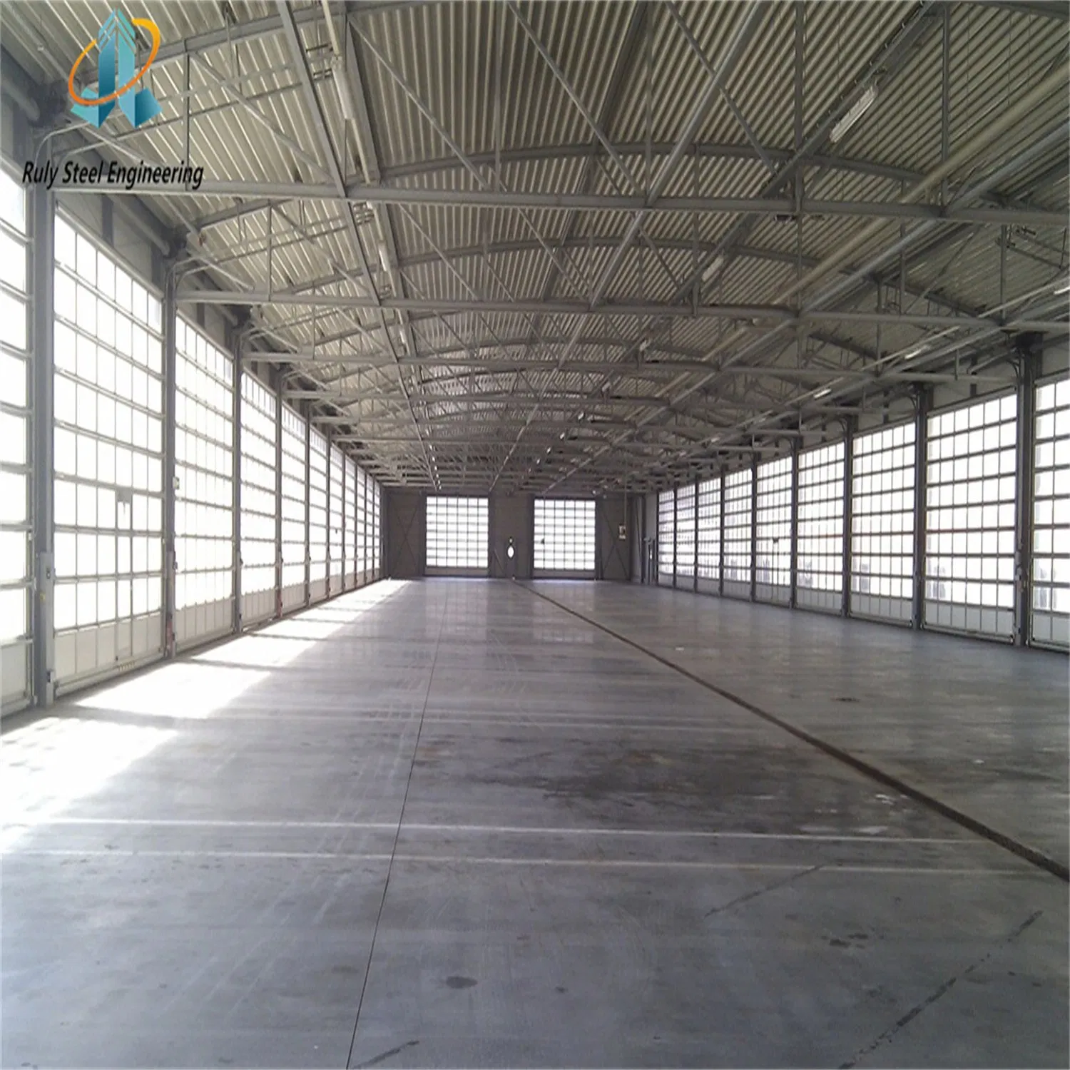 Anti-Seismic Prefabricated Construction Corrugated Sheet Steel Structure Warehouse