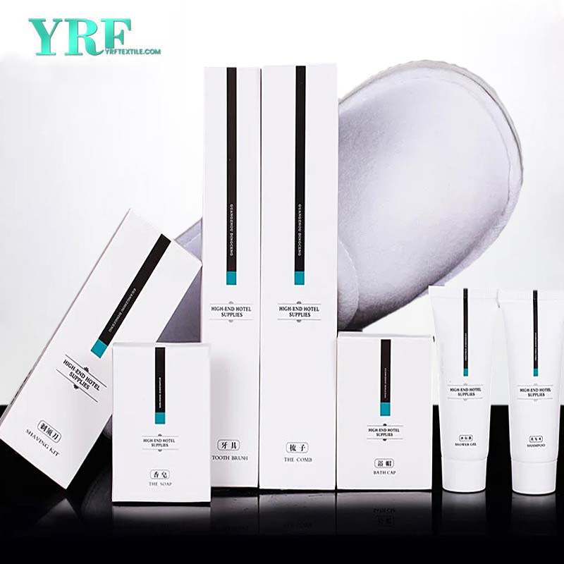 Yrf High Quality Hotel Soap and Shampoo Eco Friendly 5 Star Hotel Amenities Set Hotel Slippers