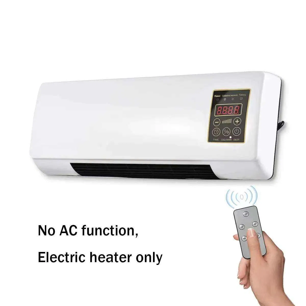 PTC Wall Mounted Heater Energy-Saving Air Conditioner Warm Natural Wind (PWMH0201)