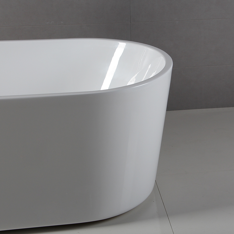 Stacking Packing Modern White Bath Tub Acrylic Free Standing Bathtub