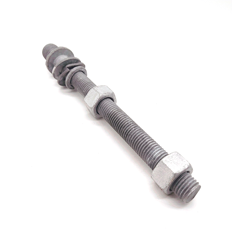 High Strength HDG Through Bolt, Concrete Wedge Anchor