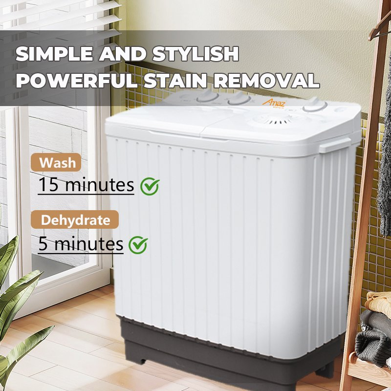 Mini Washer High Quality Semi-Automatic Washing Machine with Dryer
