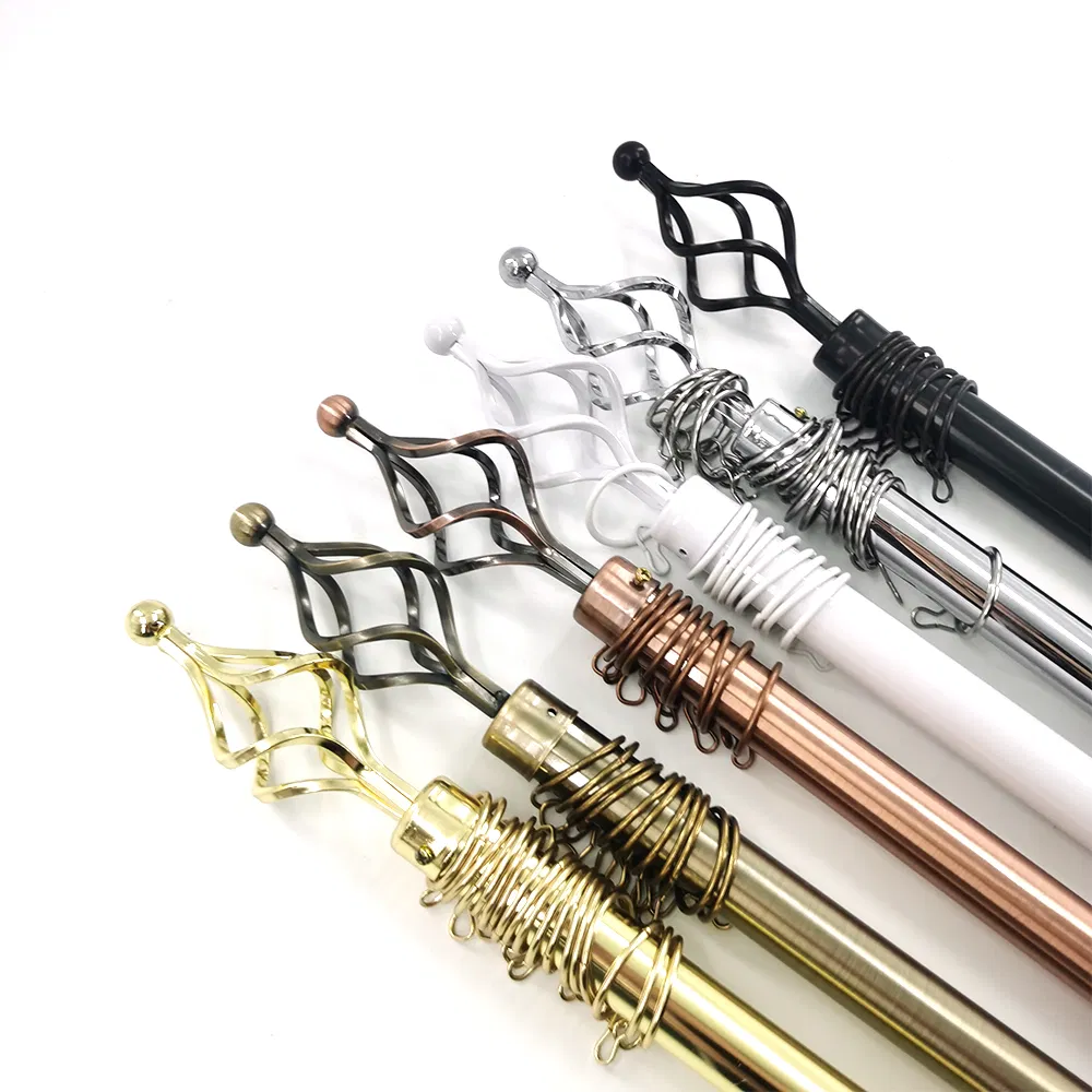 Custom Steel Curtain Rod L Shaped Shower Curtain Rod