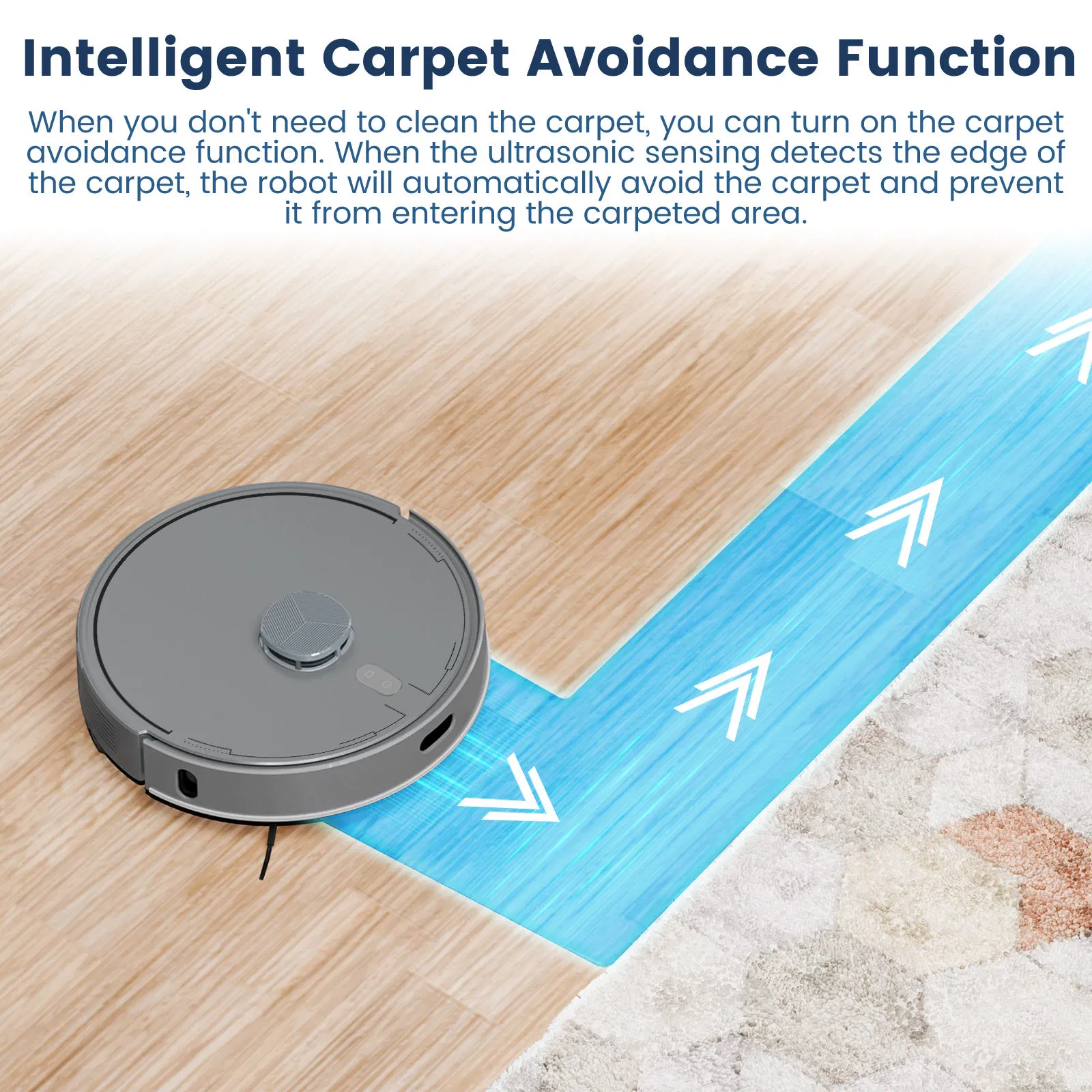 Professional Dry and Wet Automatic Recharge Water Mop Floor Robot Vacuum Cleaner No Go Zone Self Cleaning Carpet Sweeper