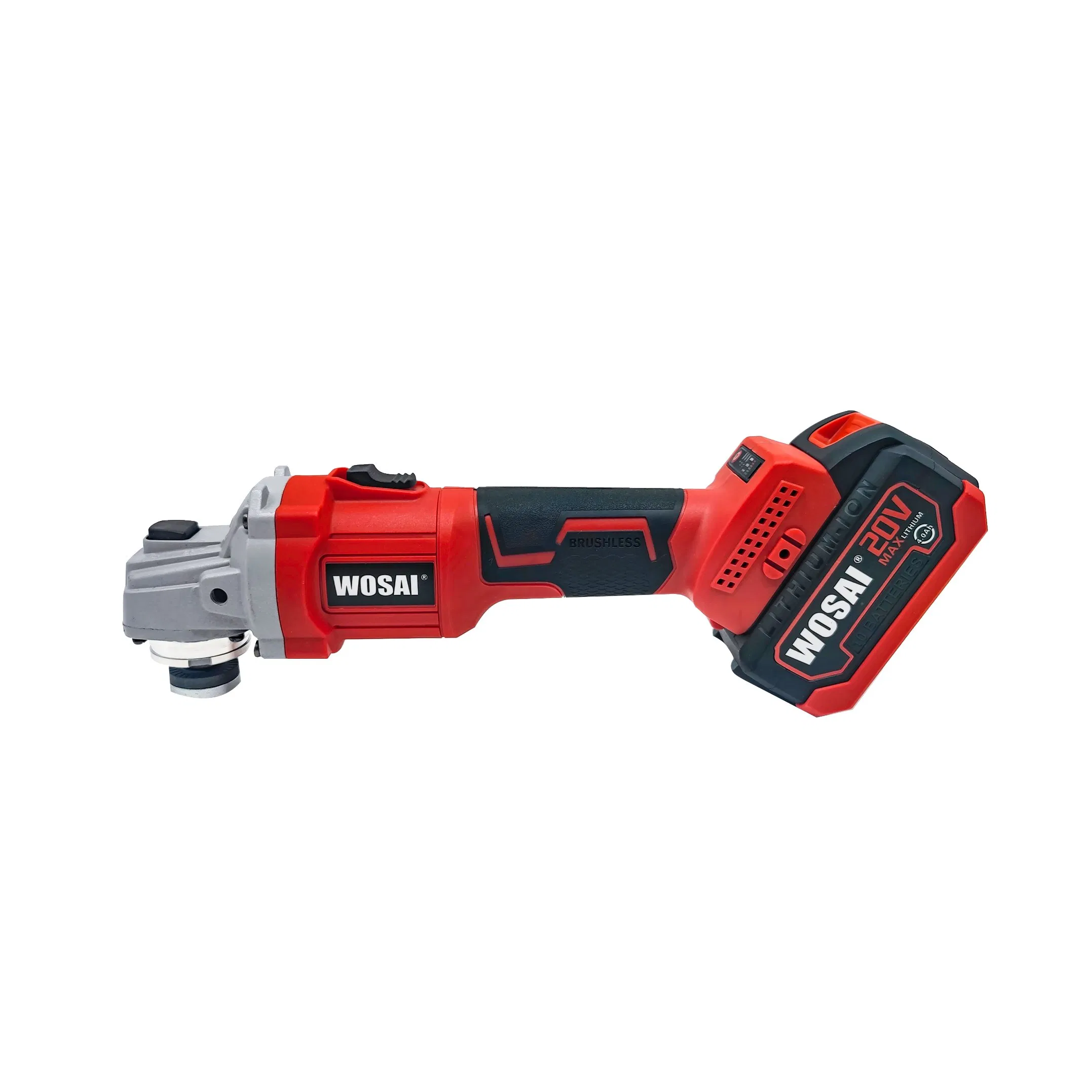 Brushless Factory Price 20V Wosai Electronics Tools Box Set Hammer Drill Angle Grinder Impact Wrench Combo Mechanic Tool Set