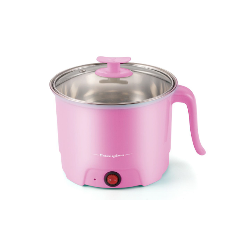 Mini Electric Cooker 1.2L Household Multi Function Electric Hot Pot Non Stick Inner Dormitory Multi Cooker Noodle Pot