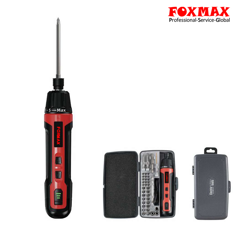 Cordless Mini Power Electric Screwdriver Rechargeable Small Drill Screw Gun (FX-MPS01)