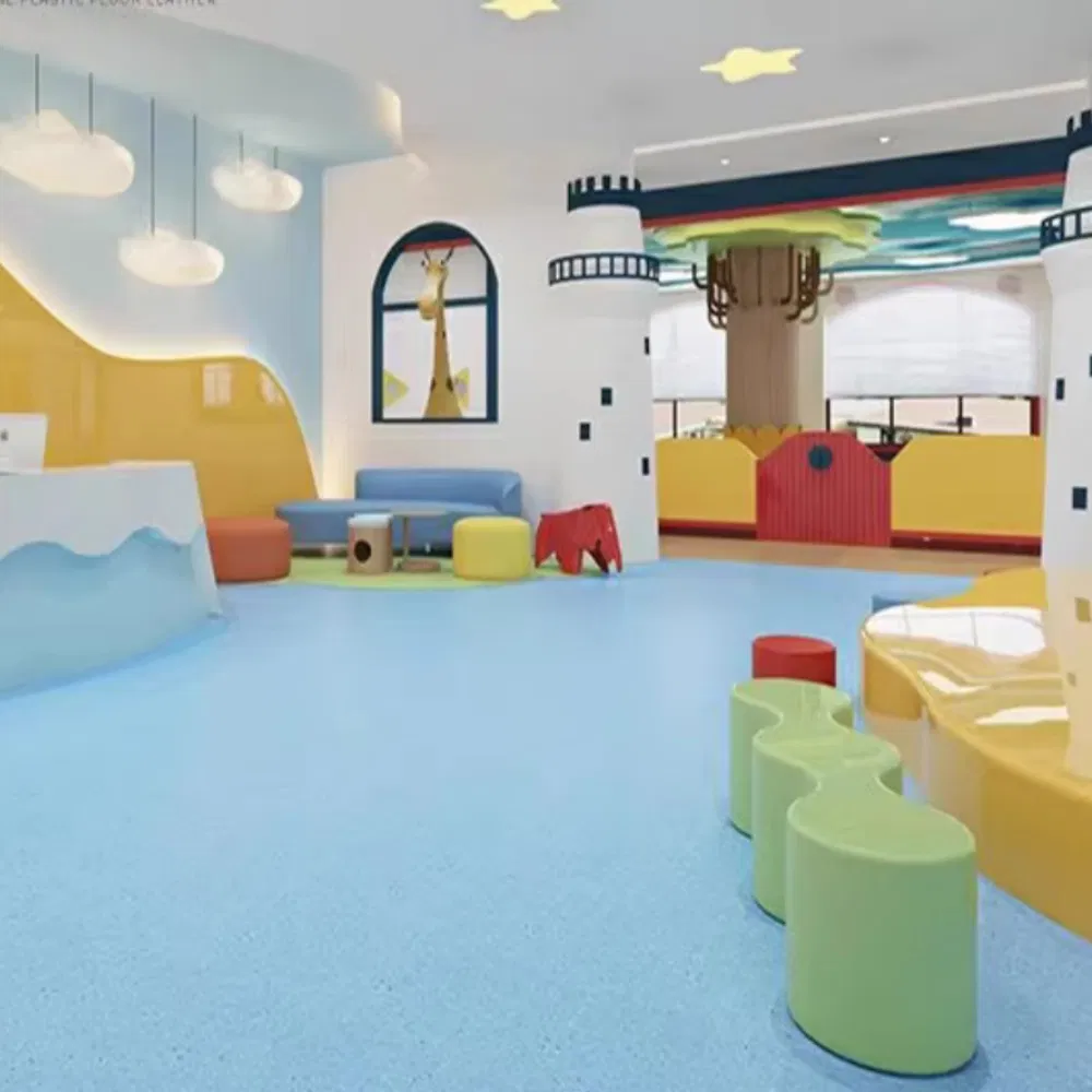 Wholesale Homogeneous PVC Flooring for Basketball Court