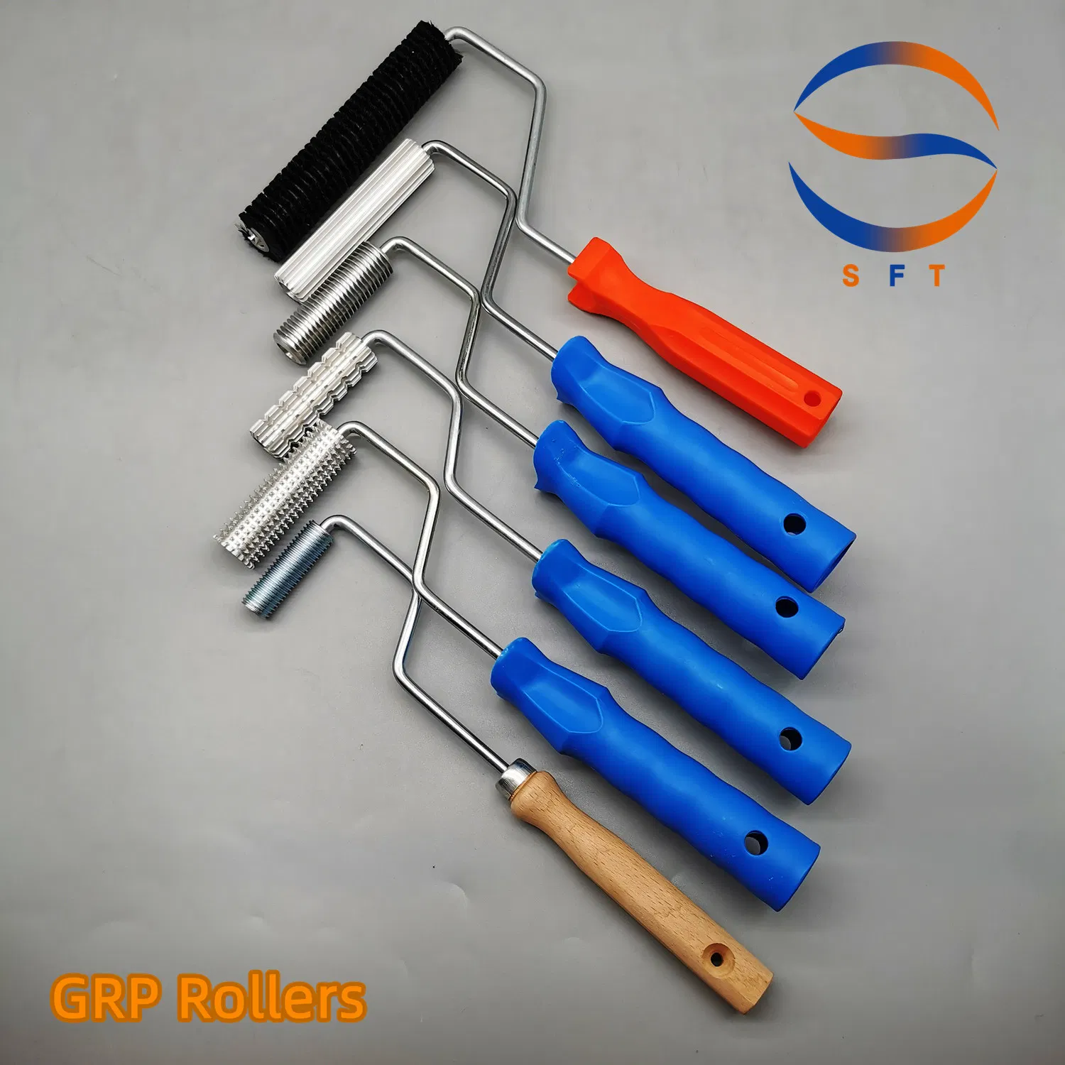 China Manufacturer OEM Aluminum Paddle Rollers and Slotted Paddle Rollers