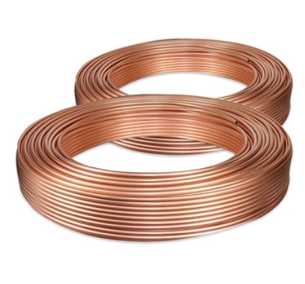 High Quality Refrigeration Copper Tube for Refrigeration Copper Pipe Pancake 1/4" 3/8" 1/2" Copper Pipes for Air Conditioners