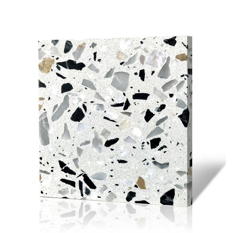Wayon Surface Stone Board Inorganic Floor Design Terrazzo Tile Slab Floor Wall Counter Top Artificial Stone Terrazzo Stone