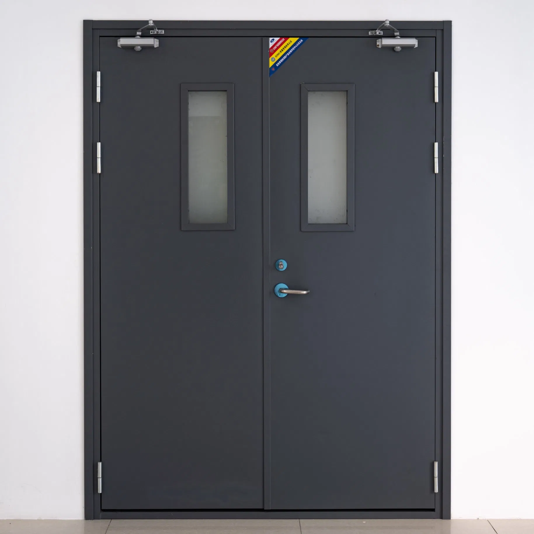 New Product Corrosion-Resistant Steel Fire Door for Building Fire Separation