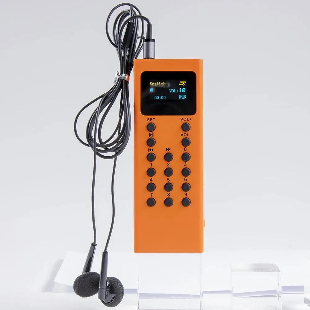 Беспроводная аудиогид-система MP3 для музеев и экскурсий