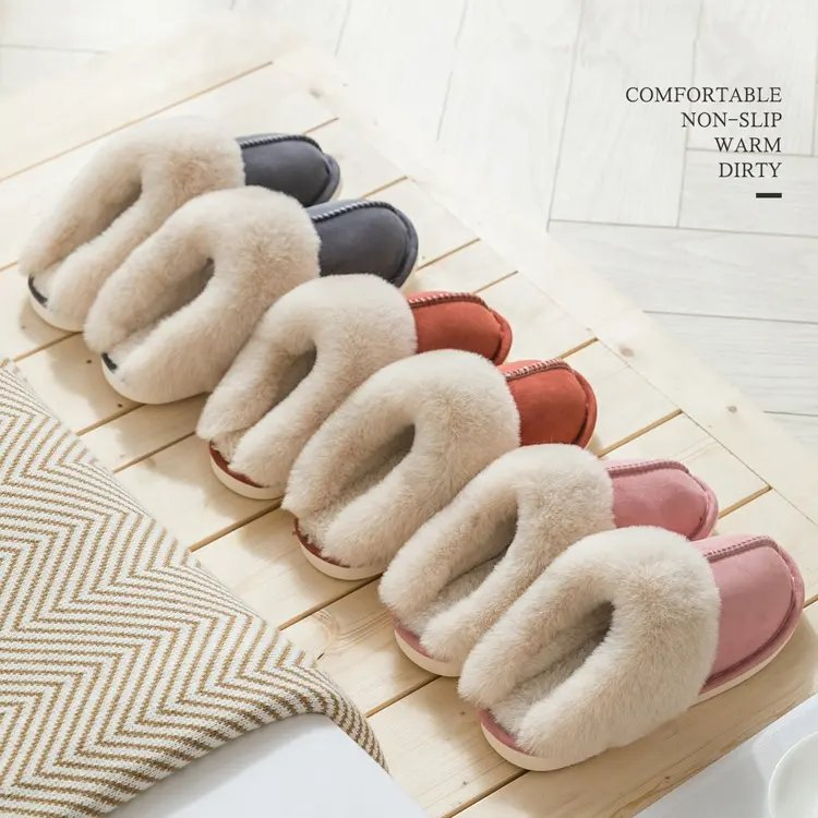 House Slippers Strip Slippers Cartoon Slipper Dog Slipper Down Slipper Fuzzy Slipper