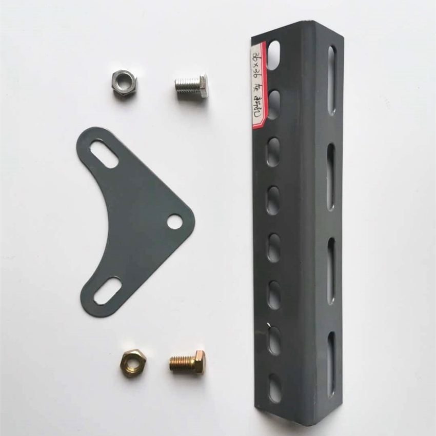 Factory Customized Stainless Profile Slotted Steel Agalvanized Steel Angle with Hole