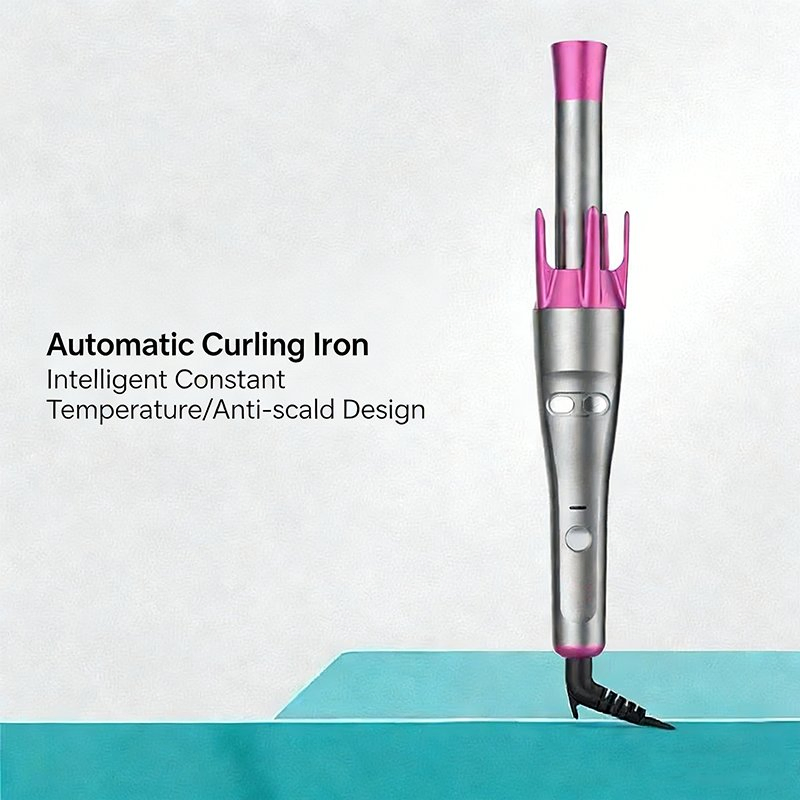 Salon Tools Automatic 5-in-1 Hot Air Brush Portable Curling Iron