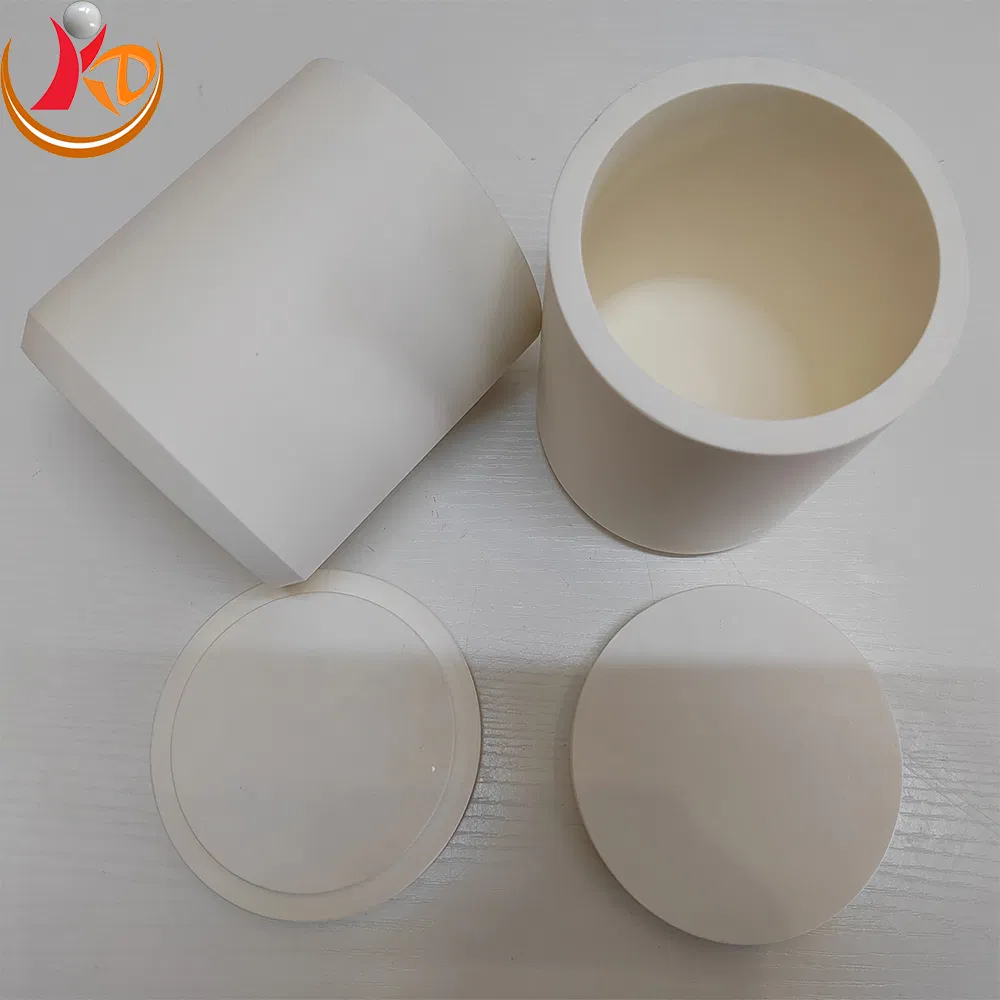 Ceramic Clay Lab Ball Milling Machine Plastic Jars with Lids Alumina Trihydrate Jar