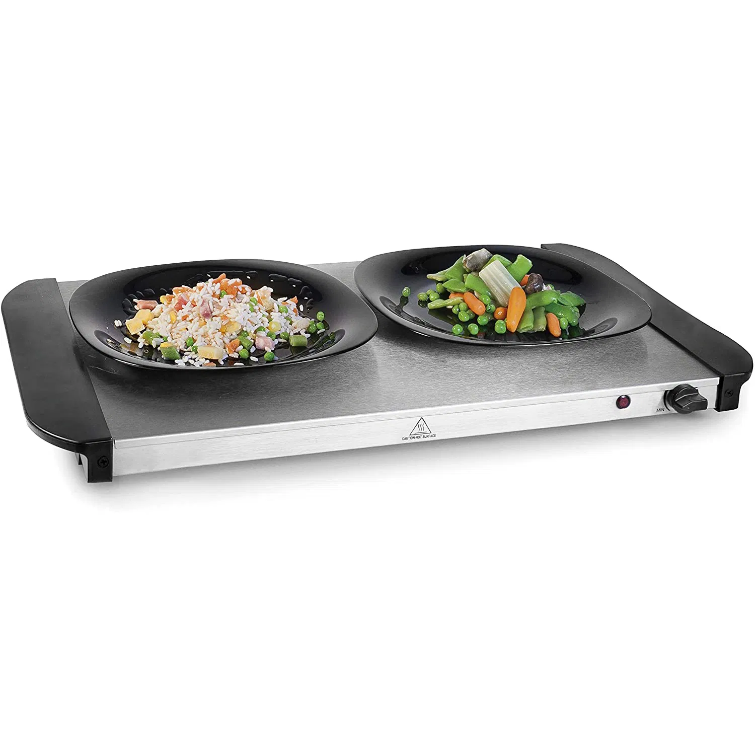 Stainless Steel Electric Hot Food Buffet Warmer 3*1.5L