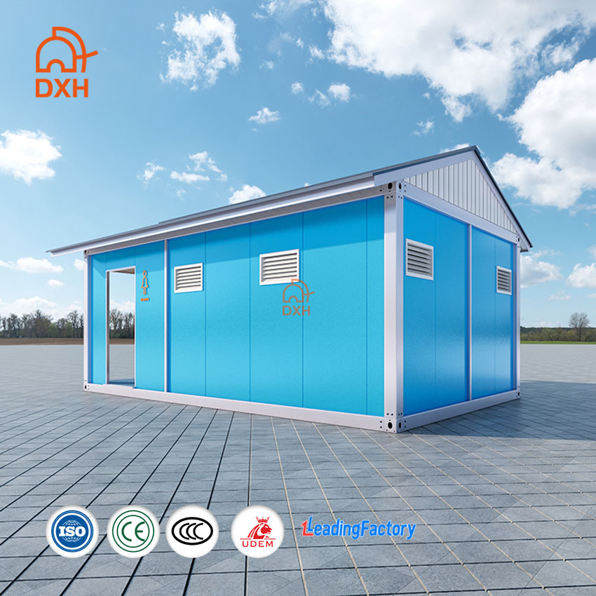 Buildings Events 15FT Portable Prefabricated Custom 20FT 10FT Park Camp Container Toilet
