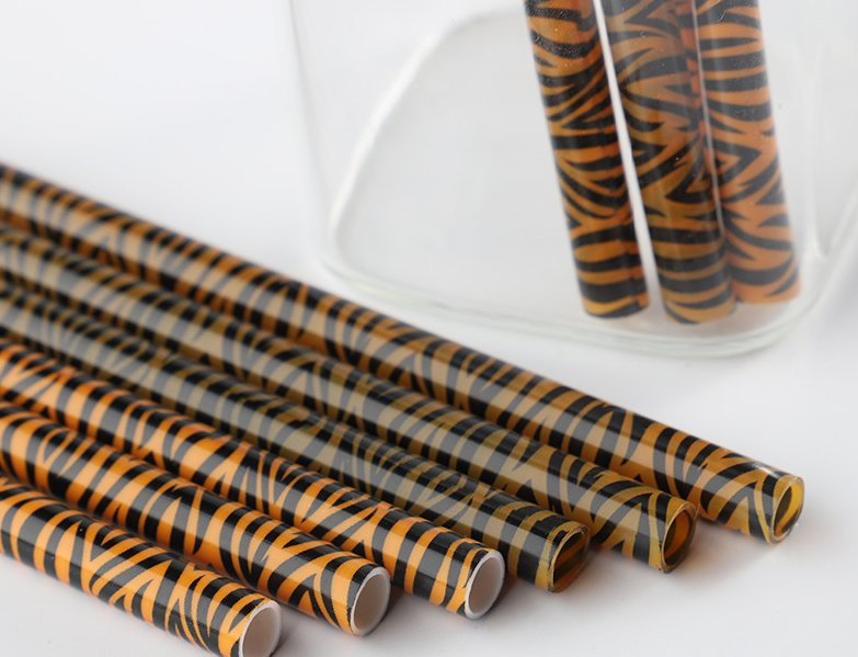High Quality Printing Straw for Milk Tea Shop /Party Supplier