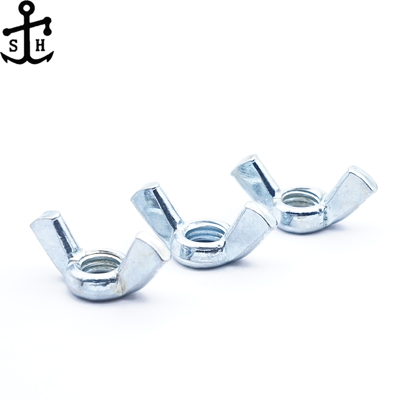 Customization Good Quality Galvanized Steel Wing Nuts Butterfly Nuts Made in China