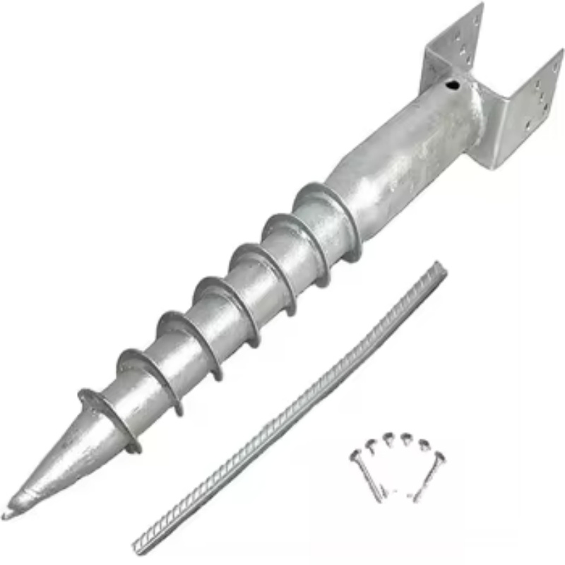 Винтовой анкер для наземных солнечных панелей