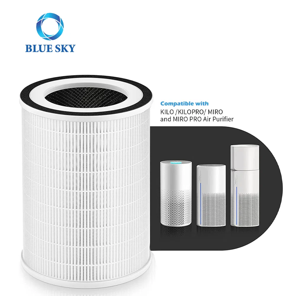 True HEPA Replacement Filter Compatible with Afloia Air Purifier Kilo and Kilo PRO Miro and Miro PRO Morento Mr-Kilo