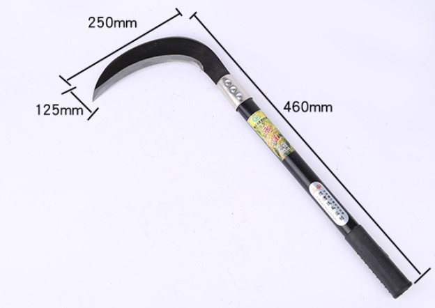 Sickle Manganese Steel Head Thickened Sickle Steel Handle