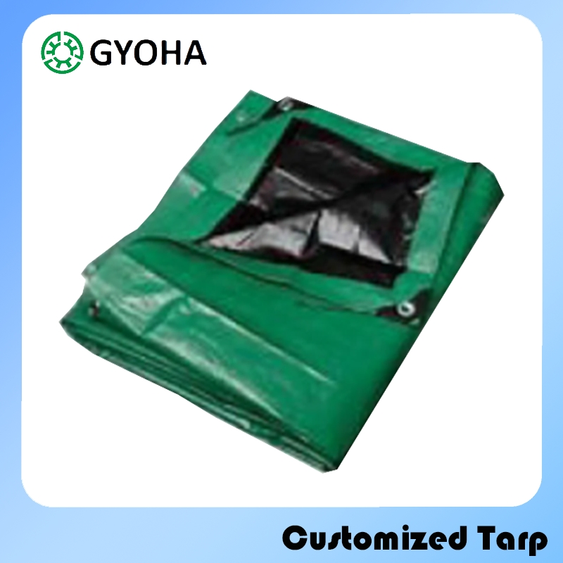 Waterproof Fabric PE Tarpaulin Tarp with Customized and Reinforced Edges Cover PE Sheet