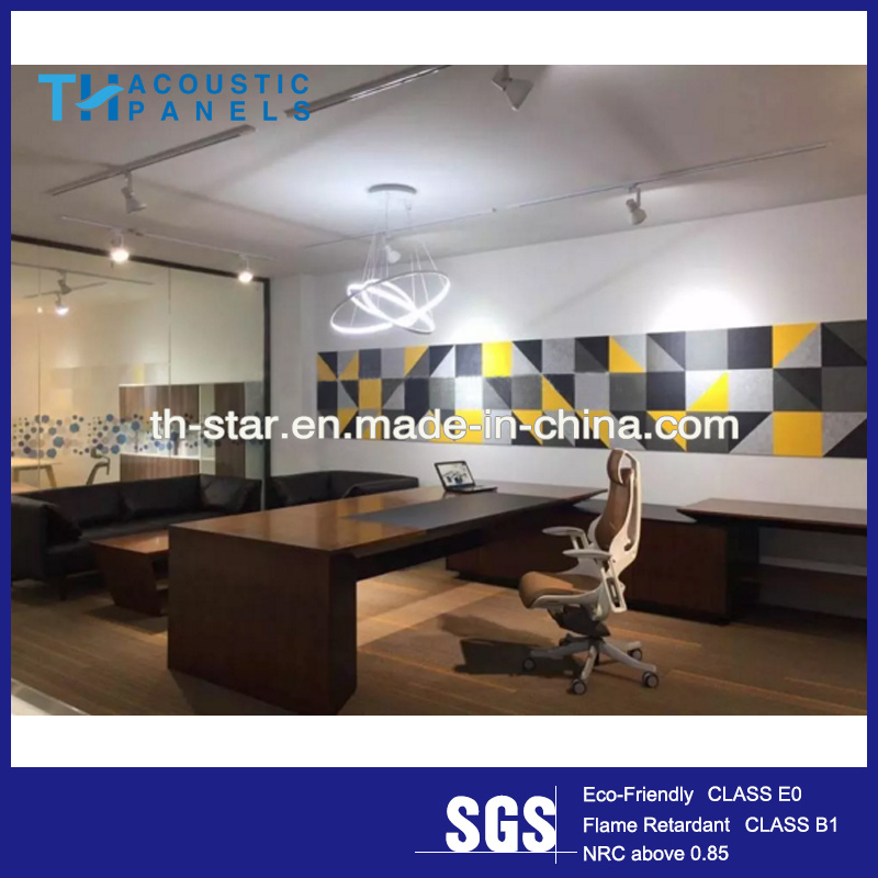 Home Decoration Wallpaper Modern Fabric Mural Designs Polyester Fiber Paneling Wall