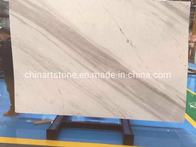 Nature Falls Vein Marble Slab for Countertop and Wall Tile
