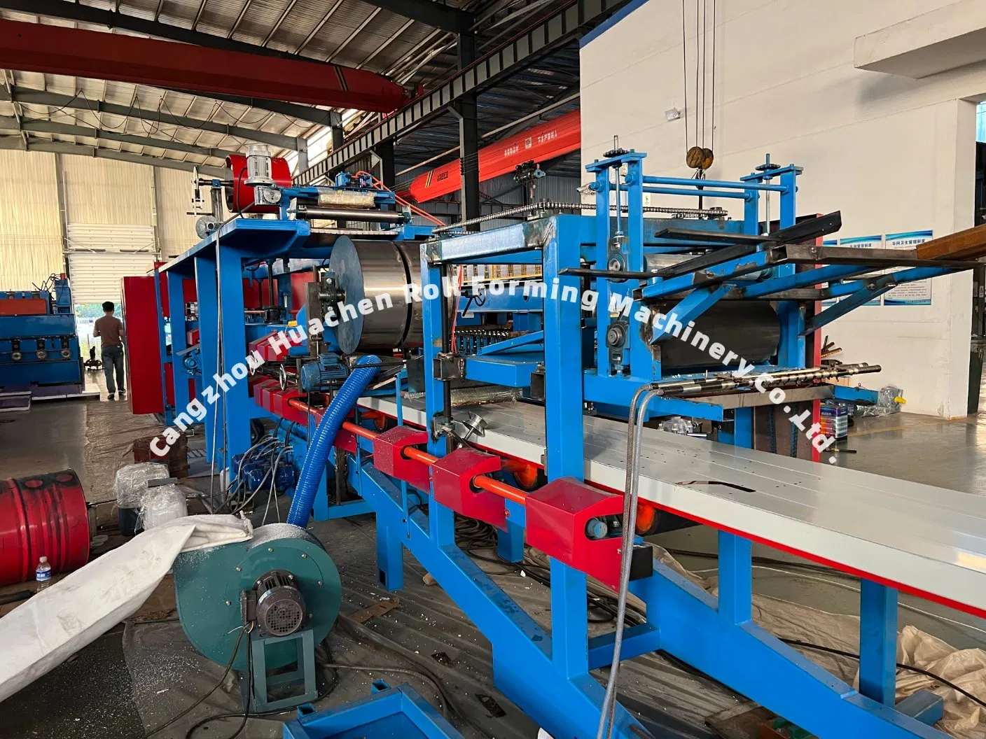 EPS Rock Wool Sandwish Panel Production Line Machine