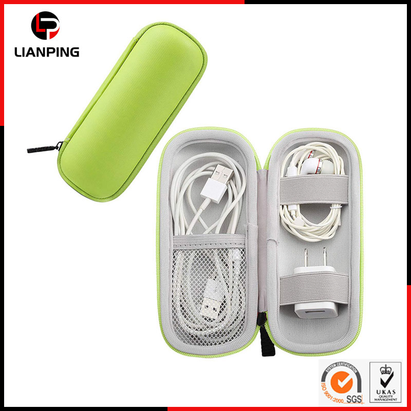 Чехол для наушников EVA ударопрочный с карманом