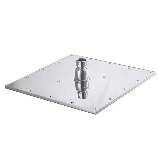 High Pressure Bathroom Top Ceiling Mounted 10" Rain Fall Shower Head