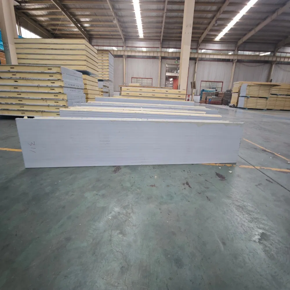 PU Sandwich Wall Panels Polyurethane Insulated Panels for Steel Structure Construction