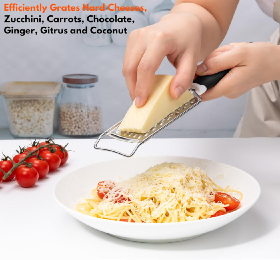 Профессиональная металлическая тёрка для сыра и цедры