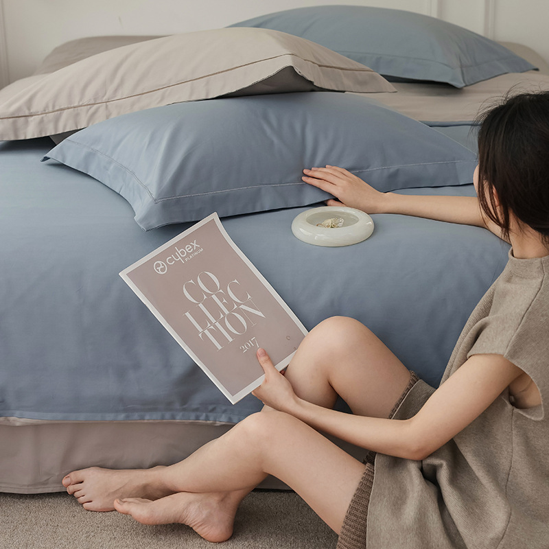 Luxury Bed Linen Comforter 100%Cotton Duvet Cover Modern Home and Hotel Supplies