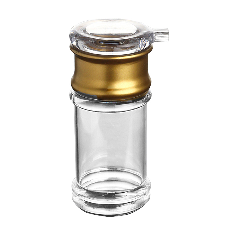 Wholesale Kitchen Utensils Seasoning Bottle Transparent Plastic Acrylic Cruet for Soy Sauce Oil