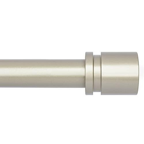 Factory Wholesale Single Closet Rod Adjustable Metal Hanging Closet Rod Modern