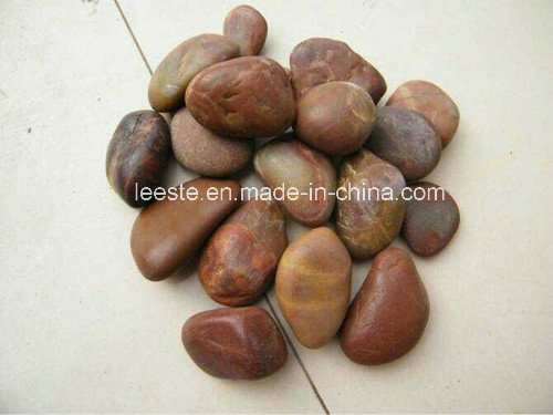 2016 Hot Selling Mixed Flat River Garden Pebble Mosaic Stone With Mesh